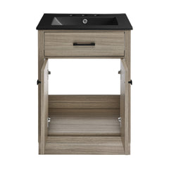 Swiss Madison Burdon 24 in. Bathroom Vanity With Ceramic Sink Top - SM-BV43 - The Home Selection