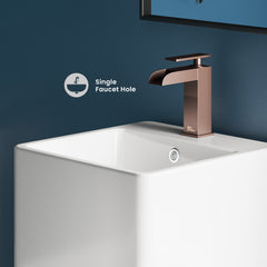 Swiss Madison Concorde One-Piece Pedestal Sink - SM-PS312 - The Home Selection