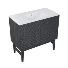 Swiss Madison Bosse 36" Freestanding Bathroom Vanity with Sink Top - SM-BV8802