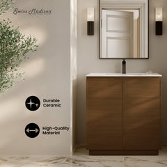 Swiss Madison St. Tropez 36" Freestanding Bathroom Vanity with Sink Top - SM-BV0802