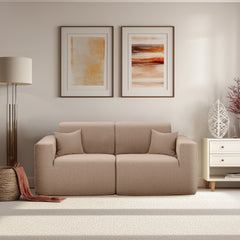Deko Living 2 Place Seating Compressed Foam Sectional Sofa - CIF50 - The Home Selection