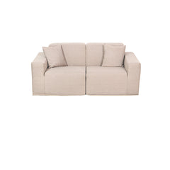 Deko Living 2 Place Seating Outdoor Compressed Foam Sectional Sofas - The Home Selection