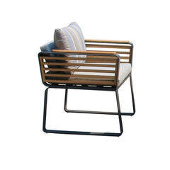 Deko Living 24" Palazzolo Outdoor Teak Dining Chairs and Table Set - COP30701 - The Home Selection