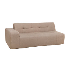 Deko Living 3-Piece Compressed Foam Sectional Sofa Lounger & Table Set - CIF50 - The Home Selection