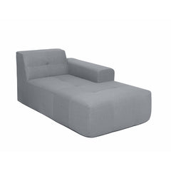 Deko Living 3-Piece Compressed Foam Sectional Sofa Lounger & Table Set - CIF50 - The Home Selection