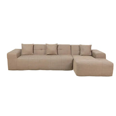 Deko Living 3-Piece Outdoor Compression Foam Sofa and Table Set - The Home Selection