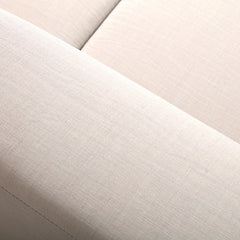 Deko Living 4 Place Seating Outdoor Compressed Foam Sectional Sofas and Ottoman Set - The Home Selection