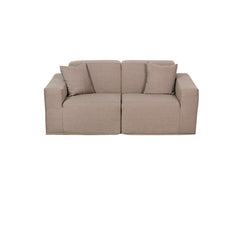 Deko Living 4 Place Seating Outdoor Compressed Foam Sectional Sofas and Ottoman Set - The Home Selection