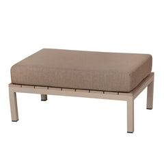 Deko Living 4 Place Seating Outdoor Compressed Foam Sectional Sofas and Ottoman Set - The Home Selection