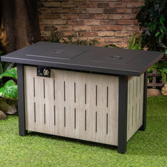 Deko Living 42" Rectangular Outdoor Propane Firetable with Ice Bucket - COB10004 - The Home Selection