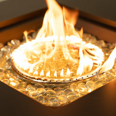 Deko Living 42" Rectangular Outdoor Propane Firetable with Ice Bucket - COB10004 - The Home Selection