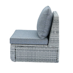Deko Living 5 Place Seating Outdoor Wicker Sofa and Sofa Chair Set with Table - COP30 - The Home Selection