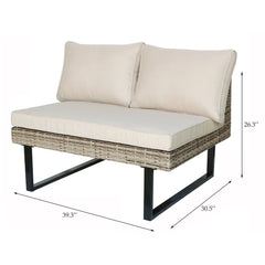 Deko Living 7-Piece Outdoor Sectionals & Tables - COP30008 - The Home Selection