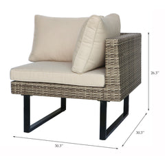 Deko Living 7-Piece Outdoor Sectionals & Tables - COP30008 - The Home Selection