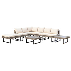 Deko Living 7-Piece Outdoor Sectionals & Tables - COP30008 - The Home Selection