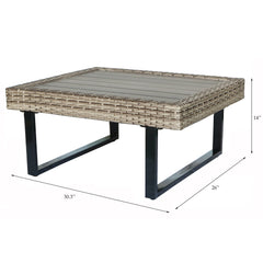 Deko Living 7-Piece Outdoor Sectionals & Tables - COP30008 - The Home Selection