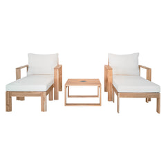 Deko Living Maya 5 Piece Sofa Set with LED Solar Unit - COP30020 - The Home Selection