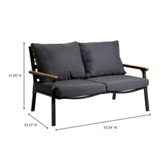 Deko Living Outdoor 4 Place Seating - COP30005 - The Home Selection