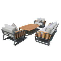 Deko Living Outdoor 5 Place Seating - COP30004 - The Home Selection