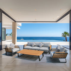 Deko Living Outdoor 5 Place Seating - COP30004 - The Home Selection