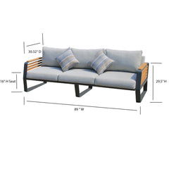Deko Living Outdoor 5 Place Seating - COP30004 - The Home Selection