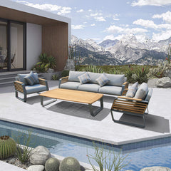 Deko Living Outdoor 5 Place Seating - COP30004 - The Home Selection