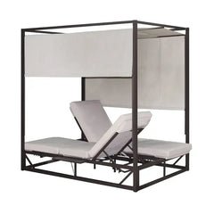 Deko Living Outdoor Biege Rectangular Patio Daybed - COP30504CHPG - The Home Selection