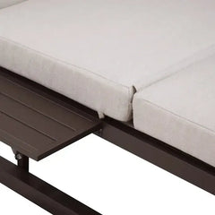 Deko Living Outdoor Biege Rectangular Patio Daybed - COP30504CHPG - The Home Selection