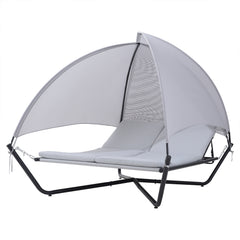 Deko Living Outdoor Hammock Lounge Daybed with Canopy - COP20207 - The Home Selection