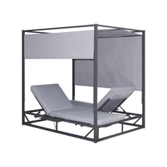 Deko Living Outdoor Rectangular Patio Daybed - COP30504DGRY - The Home Selection