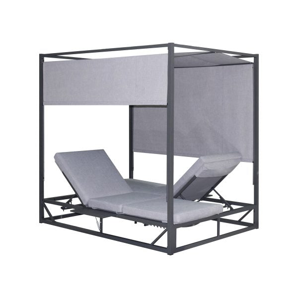 Deko Living Outdoor Rectangular Patio Daybed - COP30504DGRY - The Home Selection