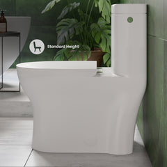 Swiss Madison Monaco One-Piece Elongated Toilet Touchless Dual-Flush 1.1/1.6 gpf - SM-1T263 - The Home Selection