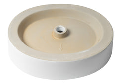 Alfi White 22  Oval Above Mount Ceramic Sink - ABC911
