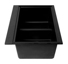Alfi 33  Granite Composite Workstation Step Rim Double Bowl Undermount Sink with Accessories - AB3418DBUM