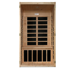 Dynamic 1 Person "Gracia" Infrared Sauna Ultra Low EMF with Canadian Hemlock - DYN-6119-01 Elite - The Home Selection