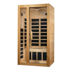 Dynamic 1 Person "Gracia" Infrared Sauna Ultra Low EMF with Canadian Hemlock - DYN-6119-01 Elite - The Home Selection
