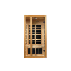 Dynamic 1 Person "Gracia" Infrared Sauna Ultra Low EMF with Canadian Hemlock - DYN-6119-01 Elite - The Home Selection