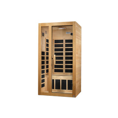 Dynamic 1 Person "Gracia" Infrared Sauna Ultra Low EMF with Canadian Hemlock - DYN-6119-01 Elite - The Home Selection