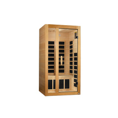 Dynamic 1 Person "Gracia" Infrared Sauna Ultra Low EMF with Canadian Hemlock - DYN-6119-01 Elite - The Home Selection