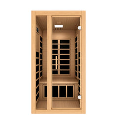 Dynamic 1 Person "Gracia" Infrared Sauna Ultra Low EMF with Canadian Hemlock - DYN-6119-01 Elite - The Home Selection