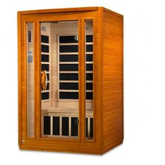 Dynamic 2 Person Low EMF Far Infrared Sauna, San Marino Edition DYN-6206-01 - The Home Selection