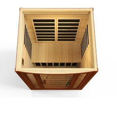Dynamic 2 Person Low EMF Far Infrared Sauna, San Marino Edition DYN-6206-01 - The Home Selection