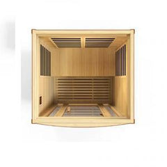 Dynamic 2 Person Low EMF Far Infrared Sauna, San Marino Edition DYN-6206-01 - The Home Selection