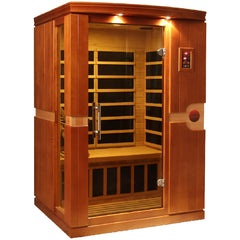Dynamic 2 Person Low EMF Far Infrared Sauna, Venice Edition DYN-6210-01 - The Home Selection