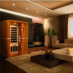 Dynamic 2 Person Low EMF Far Infrared Sauna, Vittoria Edition DYN-6220-01 - The Home Selection