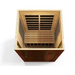 Dynamic 2 Person Low EMF Far Infrared Sauna, Vittoria Edition DYN-6220-01 - The Home Selection