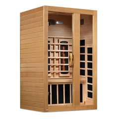 Dynamic 2 Person "Serena" Infrared Sauna Near Zero EMF with Canadian Hemlock - DYN-6229-03 FS - The Home Selection