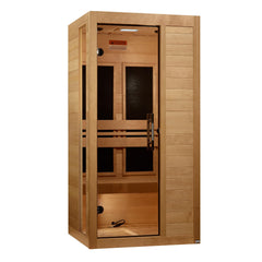 Dynamic 2 Person "Veneto" Infrared Sauna Low EMF with Canadian Hemlock - DYN-6115-05 - The Home Selection