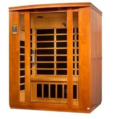 Dynamic 3 Person Low EMF Far Infrared Sauna, Bellagio Edition - DYN-6306-02 - The Home Selection