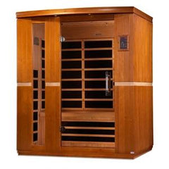 Dynamic 3 Person Low EMF Far Infrared Sauna, Lugano Edition - DYN-6336-02 - The Home Selection